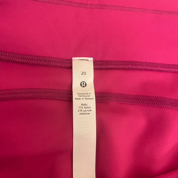 Lululemon Invigorate Tights LEGGINGS plus size 20 - Picture 4 of 4